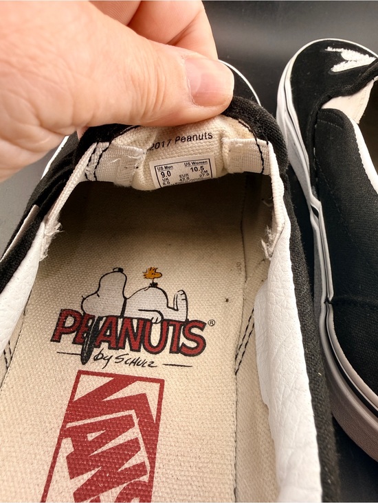 Rare Limited Edition Vans Slip-On Sneakers with Peanuts Embroidery main image 6